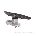 Manual hydraulic operating table stainless steel